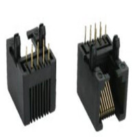 DS1134-05-S80BX MODULAR JACK THT R/A 8P8C (RJ45,Ethernet) BLACK - 1
