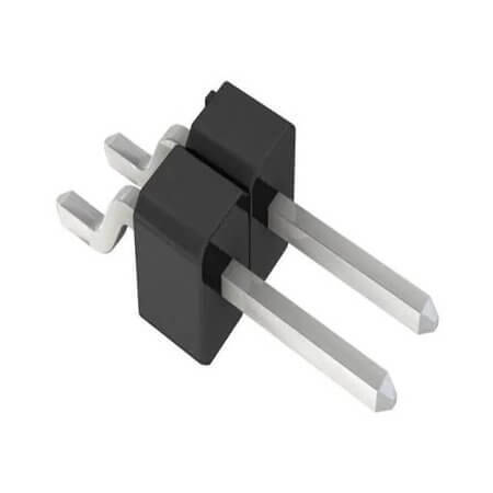 DS1137-04-2MW8R CON.T.B.2.28MM 2PIN(1X2) SMT R/A MACHINE PIN WHITE - 1