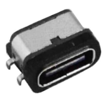 DS1144-55-6FS0BNR CONN.USB C TYPE 6PIN SMT R/A FEMALE WATER PROOF - 1