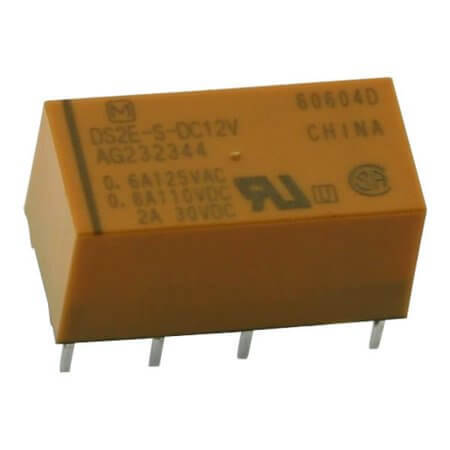 DS2E-S-DC12V RELAY 2A 12VDC 2PNC PANASONIC - 1