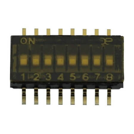DSIC8SSSET SWITCH DIP 8 Pos. SMT V/T - 1