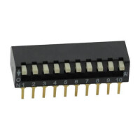DSPV10LHSET SWITCH DIP 8 Pos. THT R/A - 1