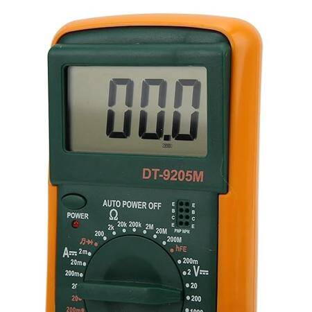 DT9205M Digital Multimeter Voltmeter Ohmmeter Ammeter Capacitance Tester With Battery - 2