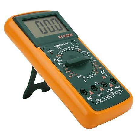 DT9205M Digital Multimeter Voltmeter Ohmmeter Ammeter Capacitance Tester With Battery - 7