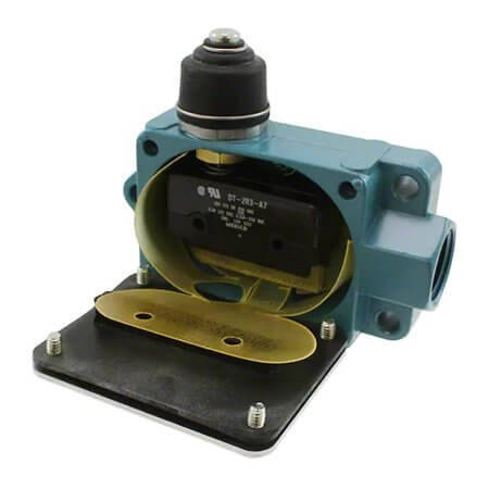 DTF2-2RN-LH SWITCH LIMIT 10A/300mA 125V/125VAC/DC DPDT - 1
