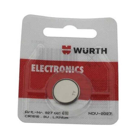 DÜĞME PİL 0827081616 CR1616 DÜĞME PİL LİTYUM 3V 16.0X1.6 - 1