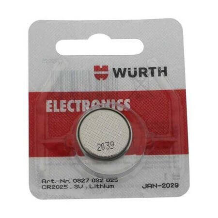 DÜĞME PİL 0827082025 CR2025 DÜĞME PİL LİTYUM 3V 20.0X2.5 - 1