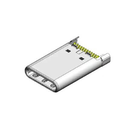 DX07P024AJ1R1500 CONN PLUG USB 3.2 TYPE C BRD EDGE - 1