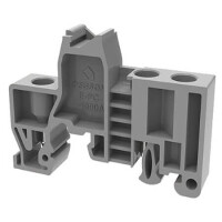 E-PC-01P-11-1000AH DIN RAIL T.B.STOPPER 9.5MM GRAY PC SERIES - 1