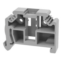 E-WS-01P-11-00AH DIN RAIL T.B.STOPPER 10MM GRAY WS SERIES - 1