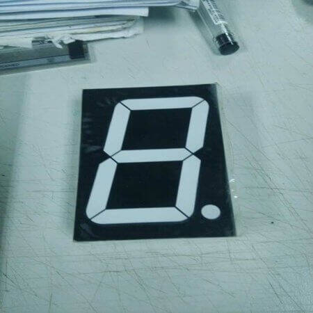 E1-1230-AUR-1-CT LED DISPLAY 7 SEGMENT 1DIGIT 56.8MM (+) RED - 1