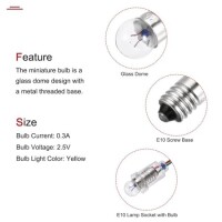 E10 Nickel Plated Bulb Holder TypeB - 2
