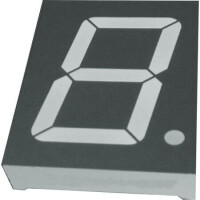 E2-1030-AUR-1-CT LED DISPLAY 7 SEGMENT 1DIGIT 7.8MM (+) RED - 1