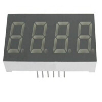 E3-4040-AUR-2 LED DISPLAY 7 SEGMENT 4DIGIT 10.16MM (+) RED - 1