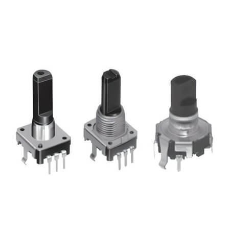EC12E2430803 ENCODER 5V 24PPR 25MM PUSH ALPS - 1