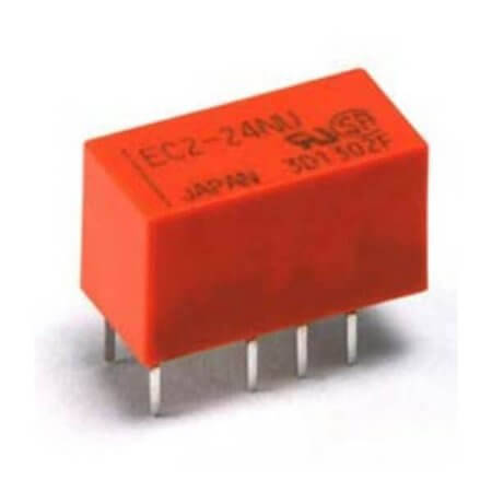 EC2-3TNU RELAY 2A 3VDC DPDT - 1
