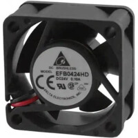 EFB0424HD FAN AXIAL 40X20MM 24VDC WIRE - 1