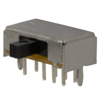 EG2310A SWITCH SLIDE 2P3T 200mA 30V On-On-On THT R/A - 1
