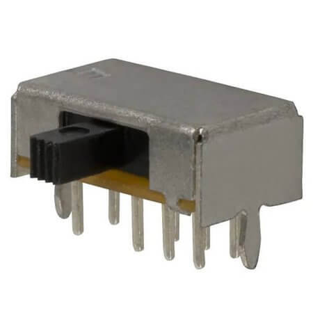 EG2310A SWITCH SLIDE 2P3T 200mA 30V On-On-On THT R/A - 1