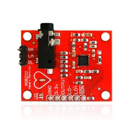 Ekg Modülü AD8232 Ekg Ölçümü Nabız Kalp Ekg İzleme Sensör Modül Kiti - 3