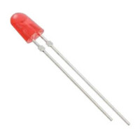 EKL5463NURD1EL3.2 LED 5.4MM RED 3000mcd RED/DIFFUSED - 1