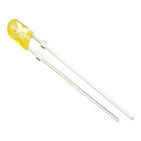 EKL5463NUYD1EL3.2 LED 5MM YELLOW 1200mcd YELLOW/DIFFUSED - 1