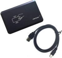 El Tipi 125KHz T5577 CET5200 EM4305 RFID Kimlik Kartı Anahtar Fotokopi/ Yazıcı/ Etiket Okuyucu/ Çoğaltıcı Makinesi Pilsiz Boyut:71x117x31mm - 3