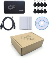 El Tipi 125KHz T5577 CET5200 EM4305 RFID Kimlik Kartı Anahtar Fotokopi/ Yazıcı/ Etiket Okuyucu/ Çoğaltıcı Makinesi Pilsiz Boyut:71x117x31mm - 4