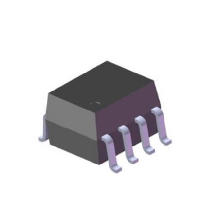 ELD207(TA)-V PHOTO TRANSISTOR OPTOCOUPLER 80V 60mA SOP8 - 1