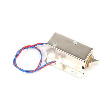 Elektrikli Kapı Kilidi İçin 1240 12V DC 0.8A 9.6W Solenoid 55x28x30mm - 2