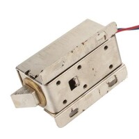 Elektrikli Kapı Kilidi İçin 1240 24V DC 0.8A 19.2W Solenoid 55x28x30mm - 4