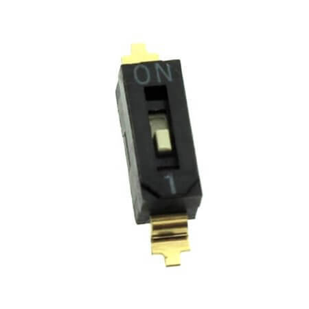 EMR-01-V-T/R SWITCH DIP 1 Pos. SPST 25mA 24VDC SMT V/T - 1