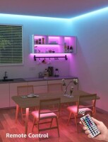 Epoksi Mavi 5050 12V SMD LED Şerit 60 LED/Metre Esnek 5 Metrelik Makara - 4