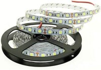Epoksi Soğuk Beyaz 2835 12V SMD LED Şerit 60 LED/Metre Esnek 5 Metrelik Makara - 1
