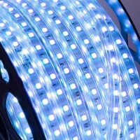 Epoksi Yeşil 5050 12V SMD LED Şerit 60 LED/Metre Esnek 5 Metrelik Makara - 2