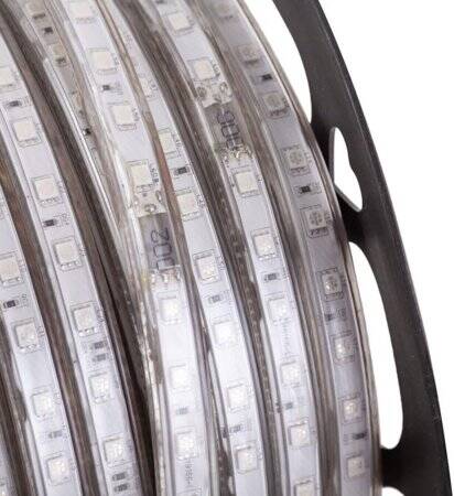 Epoksi Yeşil 5050 12V SMD LED Şerit 60 LED/Metre Esnek 5 Metrelik Makara - 4