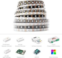 Epoxy 5V WS2813B RGB5050 White Flexible 1M SMD LED Strip 144 LED/Meter IP65 - 5