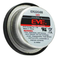 ER22G68 BATTERY 3.6V 400mA Li-SOCl2 - 1