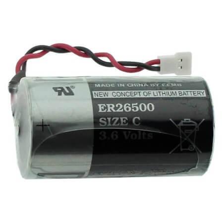 ER26500-LD/-A17819 BATTERY LİTHIUM 3.6V 9000mA 6CM CABLE+CON - 1