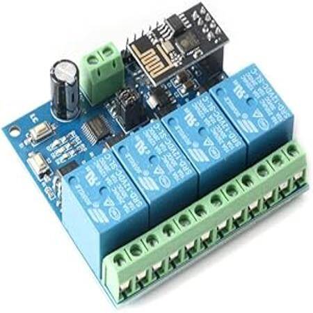 ESP8266 ESP-01 12V 4 Channels WiFi Relay Module Things Smart Home Remote Control Switch - 1
