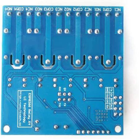 ESP8266 ESP-01 12V 4 Channels WiFi Relay Module Things Smart Home Remote Control Switch - 4