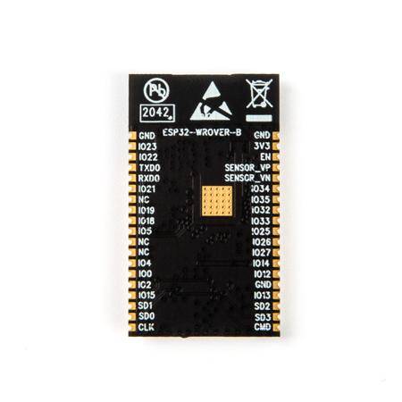 Espressif ESP32-WROVER-B 8M 64Mbit WiFi Flash Bluetooth Module - 2