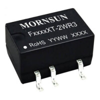 F1215XT-2WR3 DC/DC CONV 2W 15VDC 133Ma MORNSUN - 1