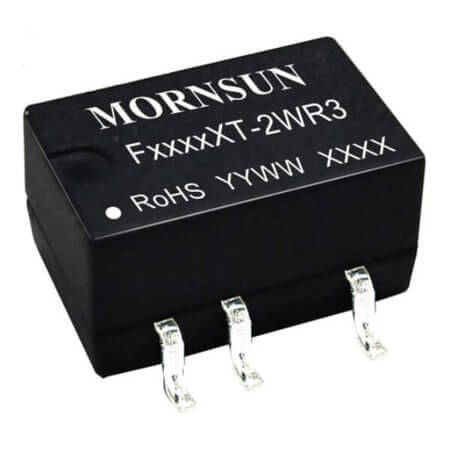 F1215XT-2WR3 DC/DC CONV 2W 15VDC 133Ma MORNSUN - 1