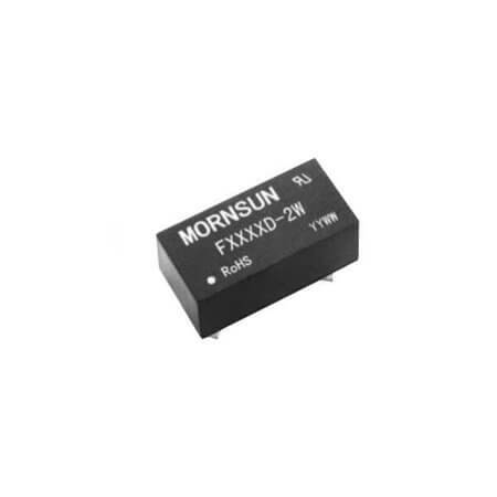 F2412D-2W DC/DC CONV 2W 24VDC 12VDC 167mA - 1