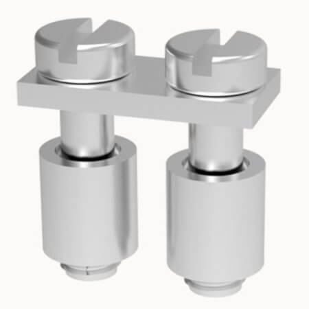 FBRI2-4 SCREW TYPE BRIDGE 2P GRAY - 1