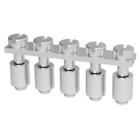 FBRI4-4 SCREW TYPE BRIDGE 4P GRAY - 1