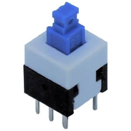 FBS8X8-NL SWITCH PUSH BUTTON 8X8MM NON LOCK - 1