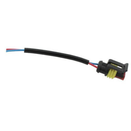 FEMALE HOUSING-2P-94MM CONN.2PIN(1x2) 6.00MM CABLE L:94mm FEMALE BLUE/RED - 1