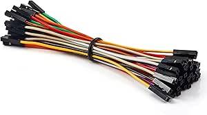  Female to Female Dupont Line 40 Pin 10cm 24AWG - 1